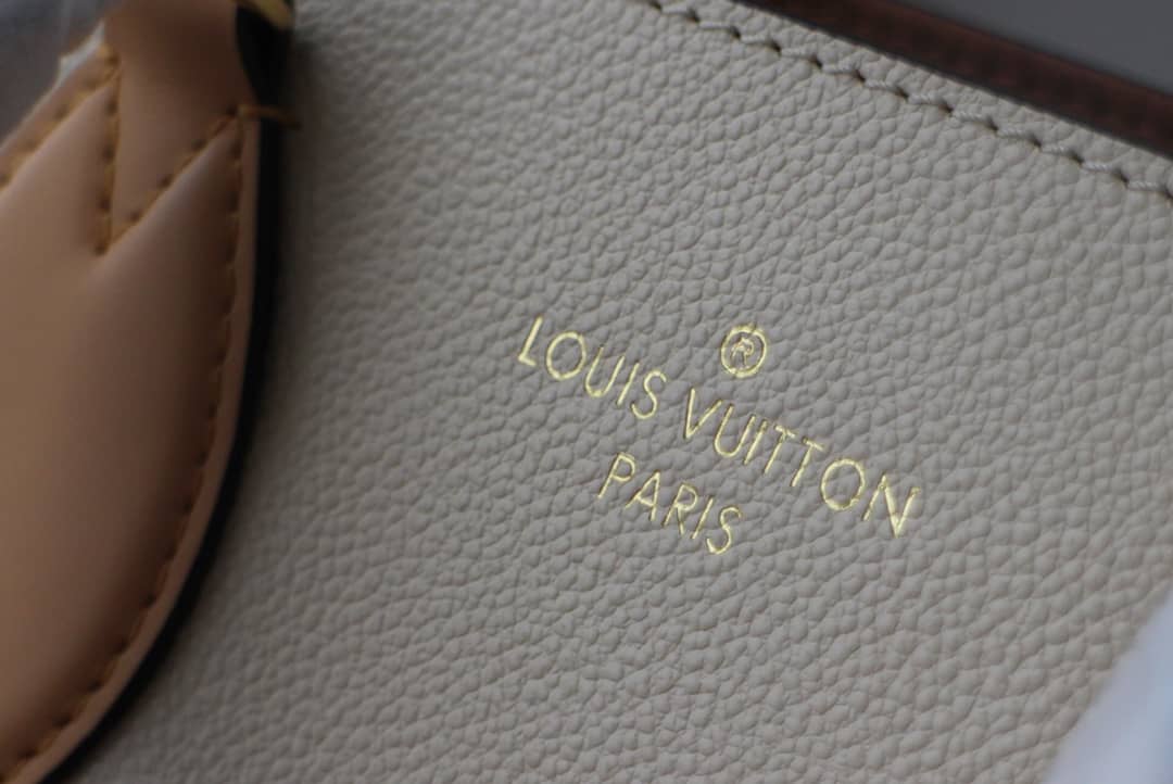 Louis Vuitton Monogram Fold MM 2way Tote Replica White M45409