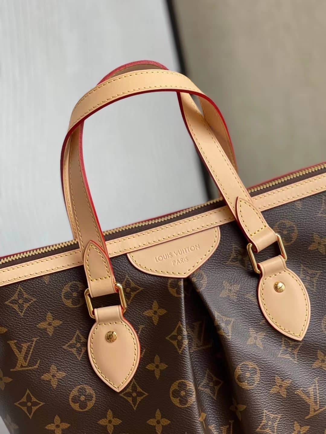 Louis Vuitton Palermo PM Canvas Brown M40145 Replica Shoulder Bag