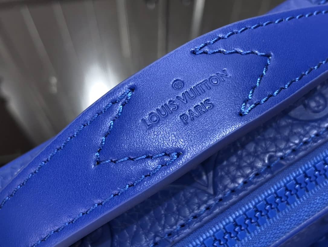 Louis Vuitton S Lock Messenger Bag Replica Blue M58489