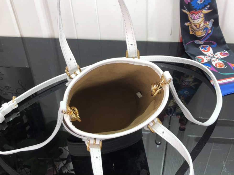 Louis Vuitton Nano Monogram Brown M81489 Replica Bucket Bag