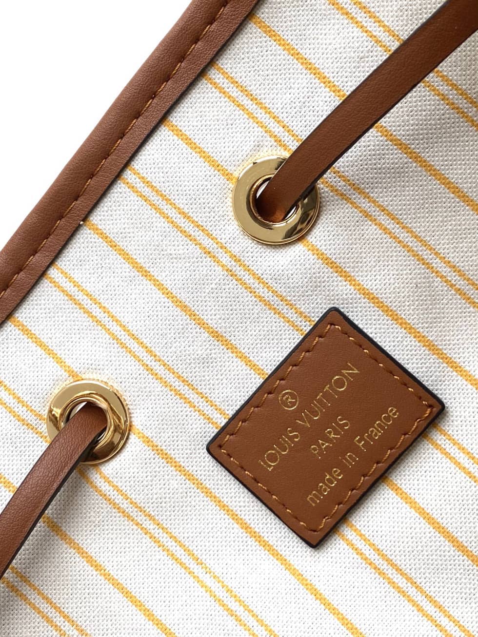 Louis Vuitton NONO MM Apricot M57704 Replica Bucket Bag