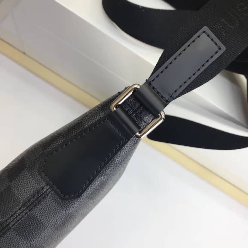 Louis Vuitton Mick PM Damier Graphite Replica Shoulder Bag N41211