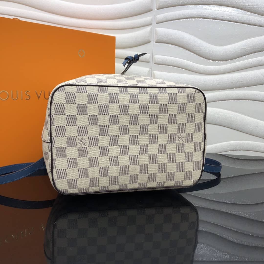 Louis Vuitton Neonoe Replica Bucket Bag Beige Blue M44020