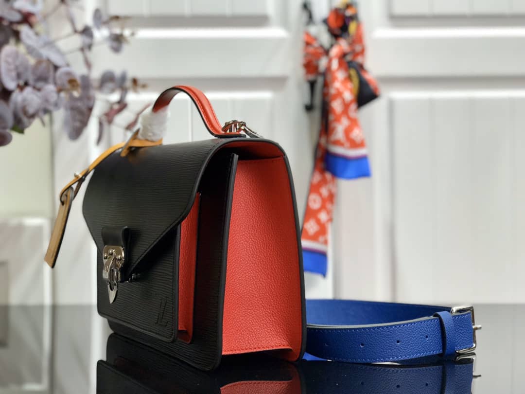 Louis Vuitton Neo Monceau Epi Leather Satchel Replica Bag