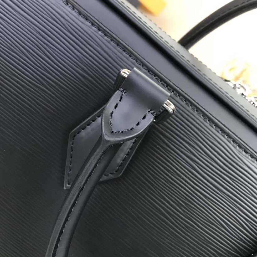 Louis Vuitton Dandy MM Epi Leather Bag Replica Black M54404