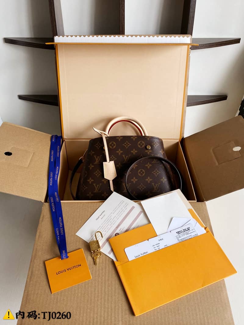 Louis Vuitton Montaigne BB Monogram Shoulder Bag Replica M41055