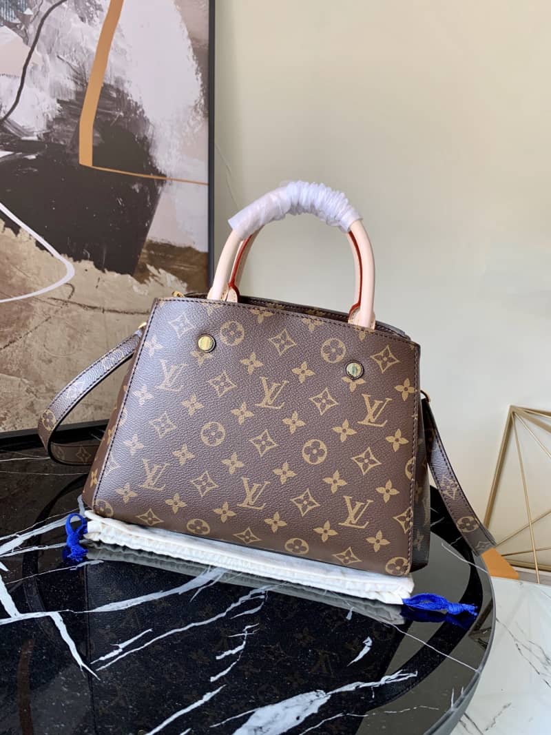 Louis Vuitton Montaigne BB Monogram Shoulder Bag Replica M41055