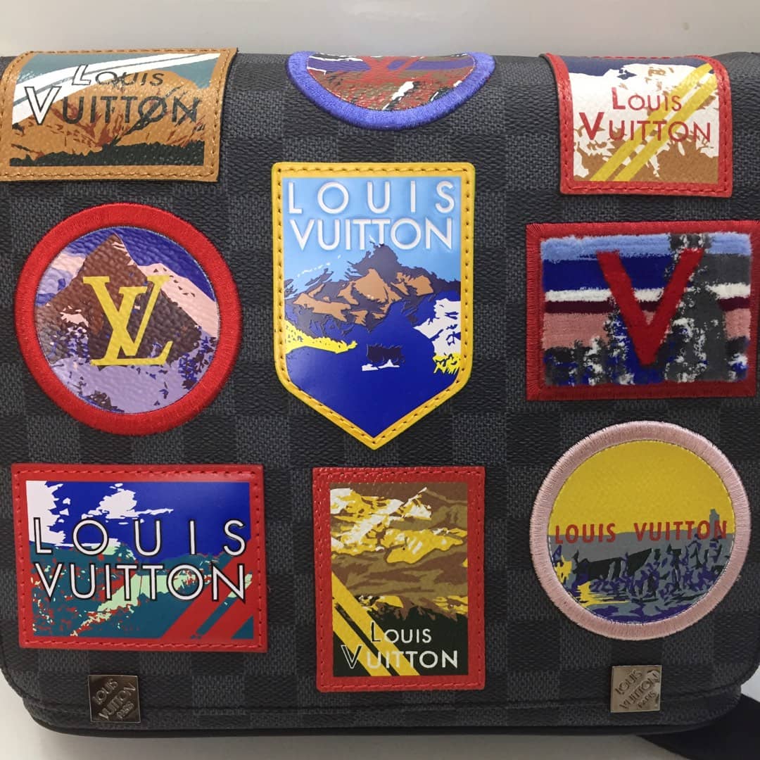 Louis Vuitton Damie Grafit Alps District PM Messenger Bag Replica N40040