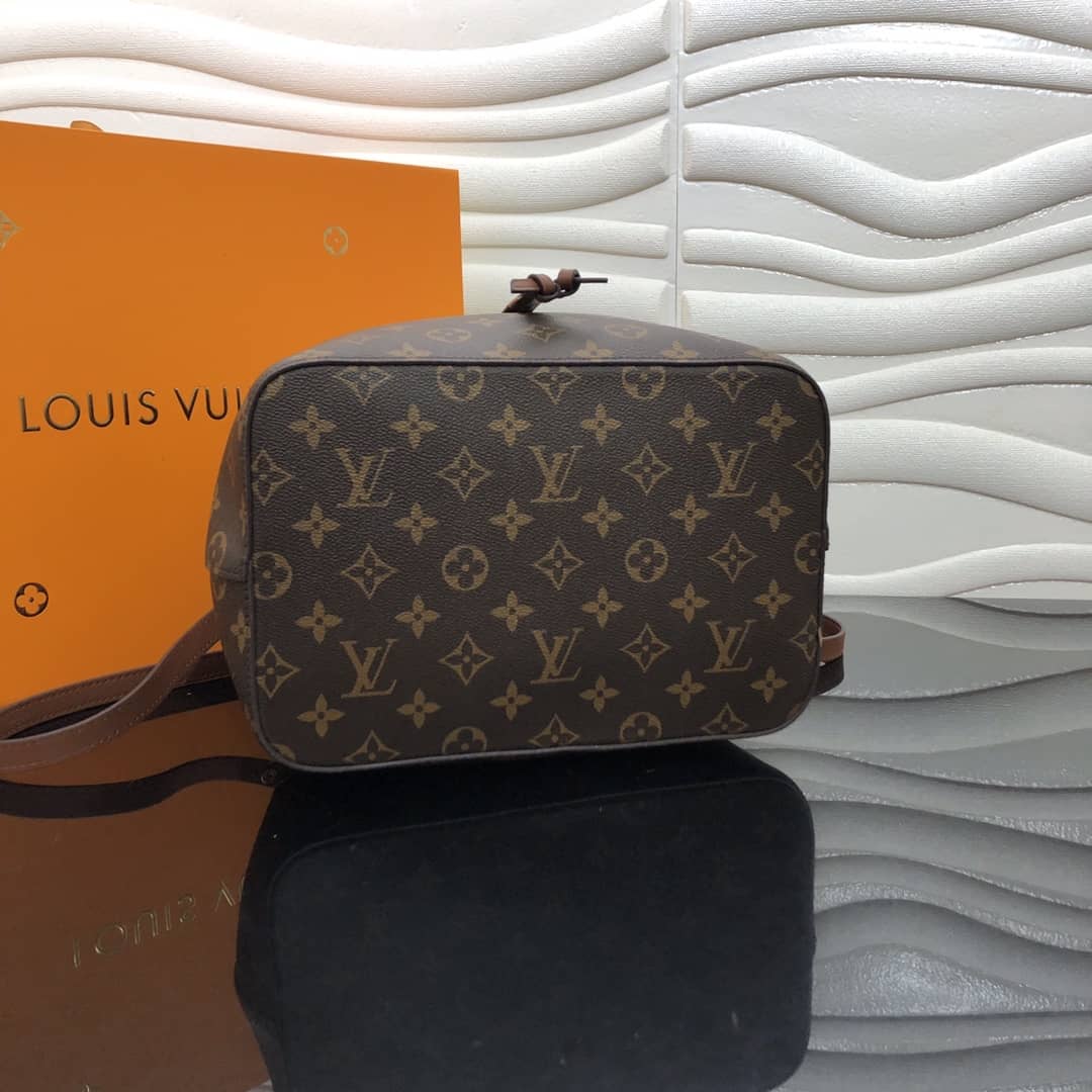 Louis Vuitton Neonoe Replica Bucket Bag Brown M44020