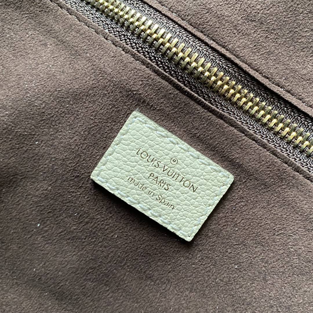 Louis Vuitton Neverfull Dupe MM Monogram Empreinte Leather Bag M45685