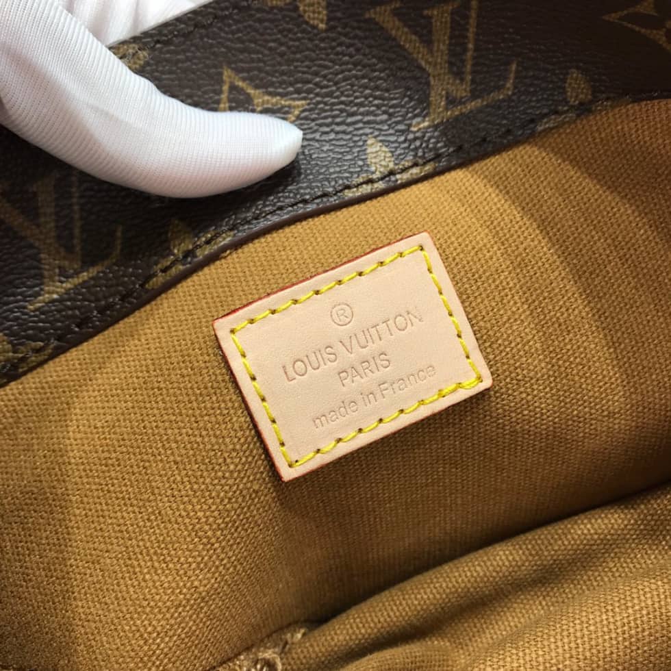 Louis Vuitton Monogram X Comme Des Garons Burned Holes Tote M40011 Replica