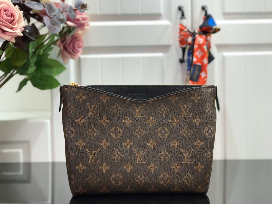 Louis Vuitton Pallas Beauty Case Monogram Canvas Replica Black M64123