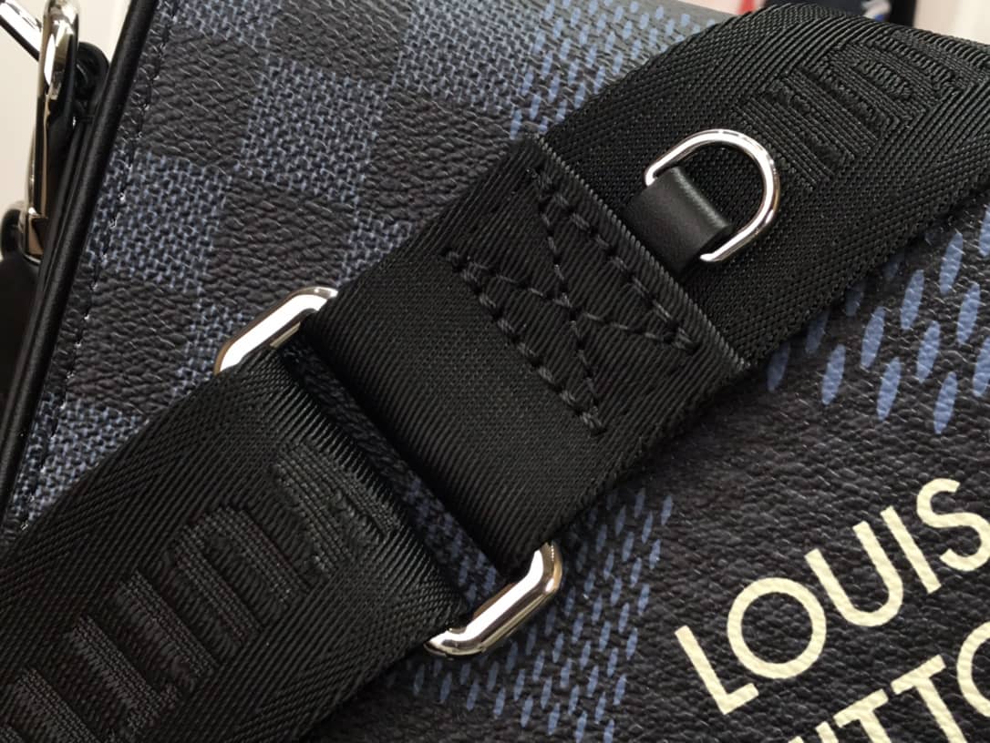 Louis Vuitton Studio Damier Messenger Bag Replica Blue N50013