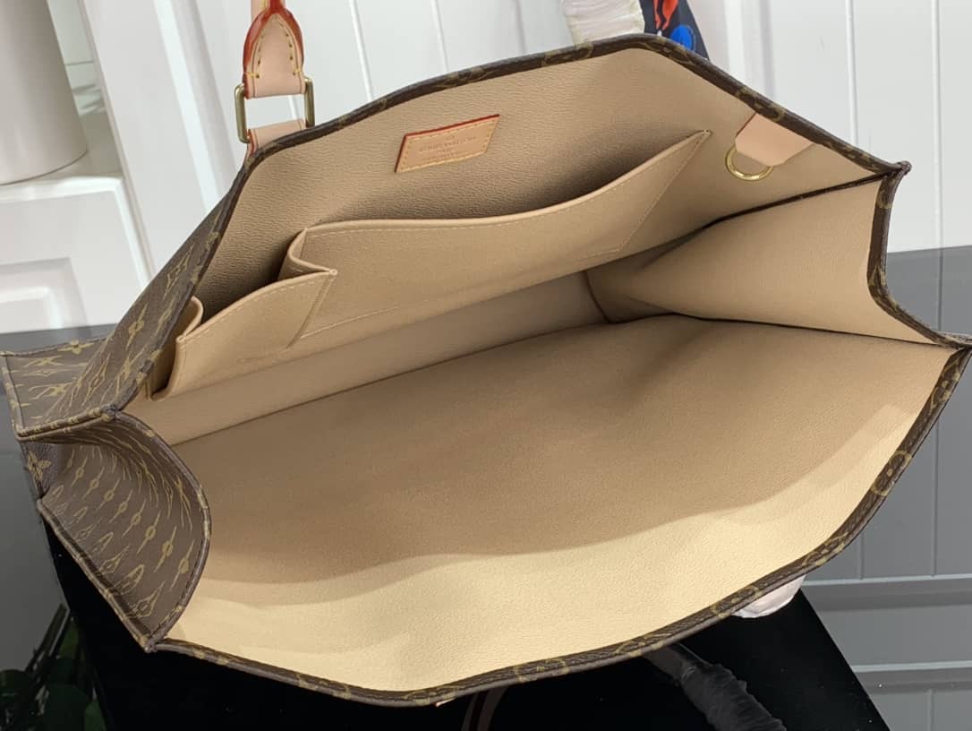 Louis Vuitton Sac Plat Monogram Replica Tote M51140