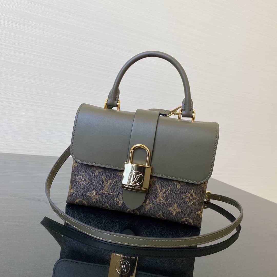 Louis Vuitton Monogram Canvas Locky BB Bag Replica Green M44321