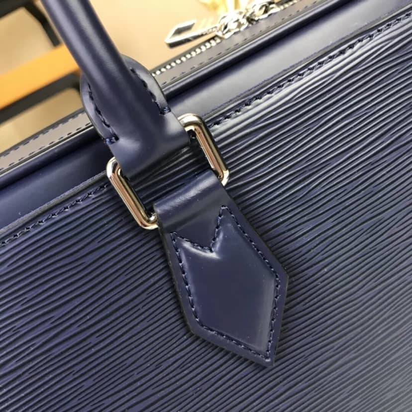 Louis Vuitton Dandy MM Epi Leather Bag Blue Replica M54405