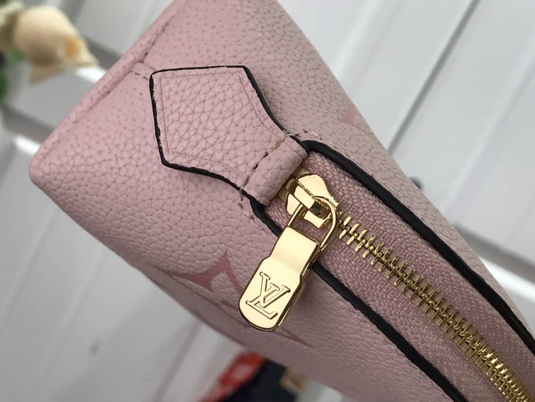 Louis Vuitton Monogram Empreinte Cosmetic Pouch Replica M80502