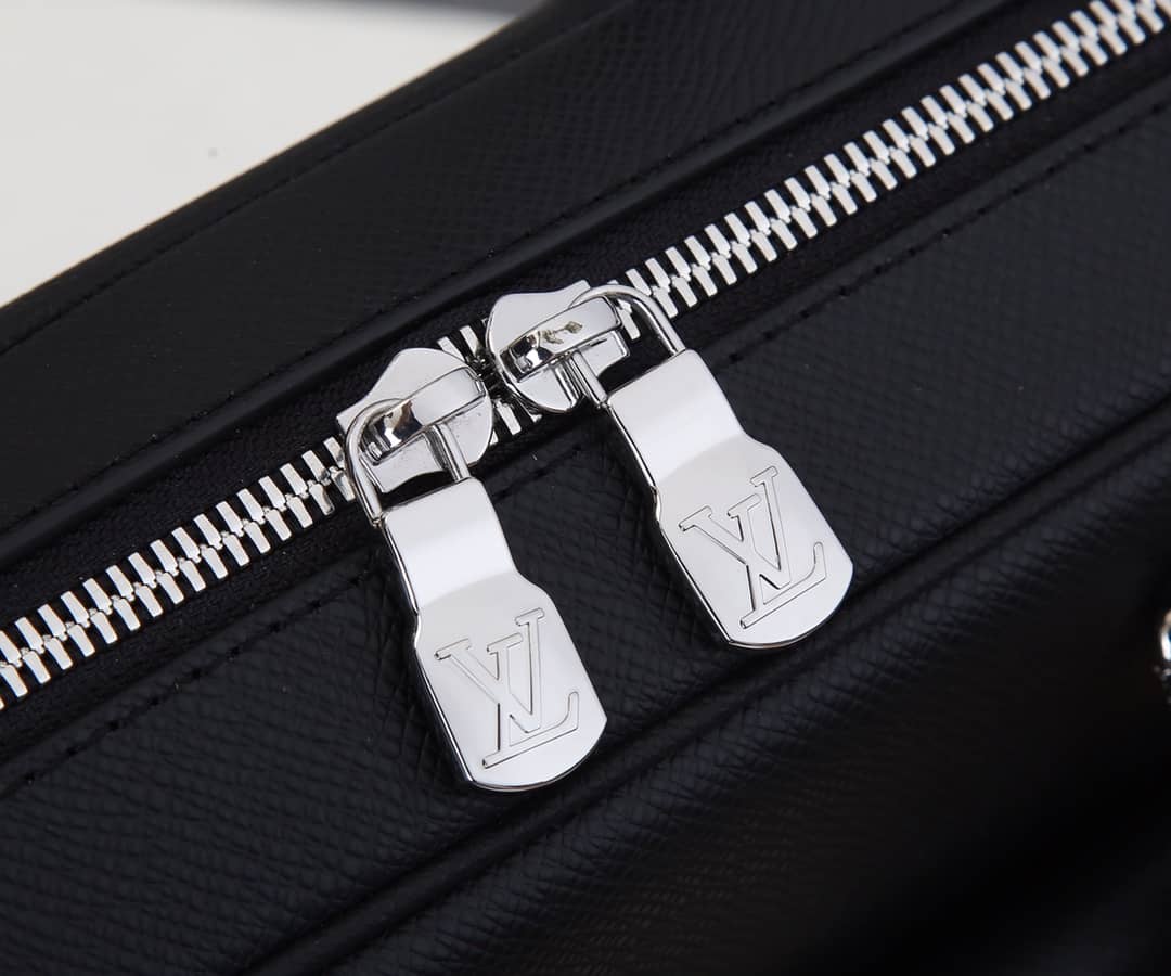 Louis Vuitton Alex Briefcase Taiga Mens Business Bag Replica M30440