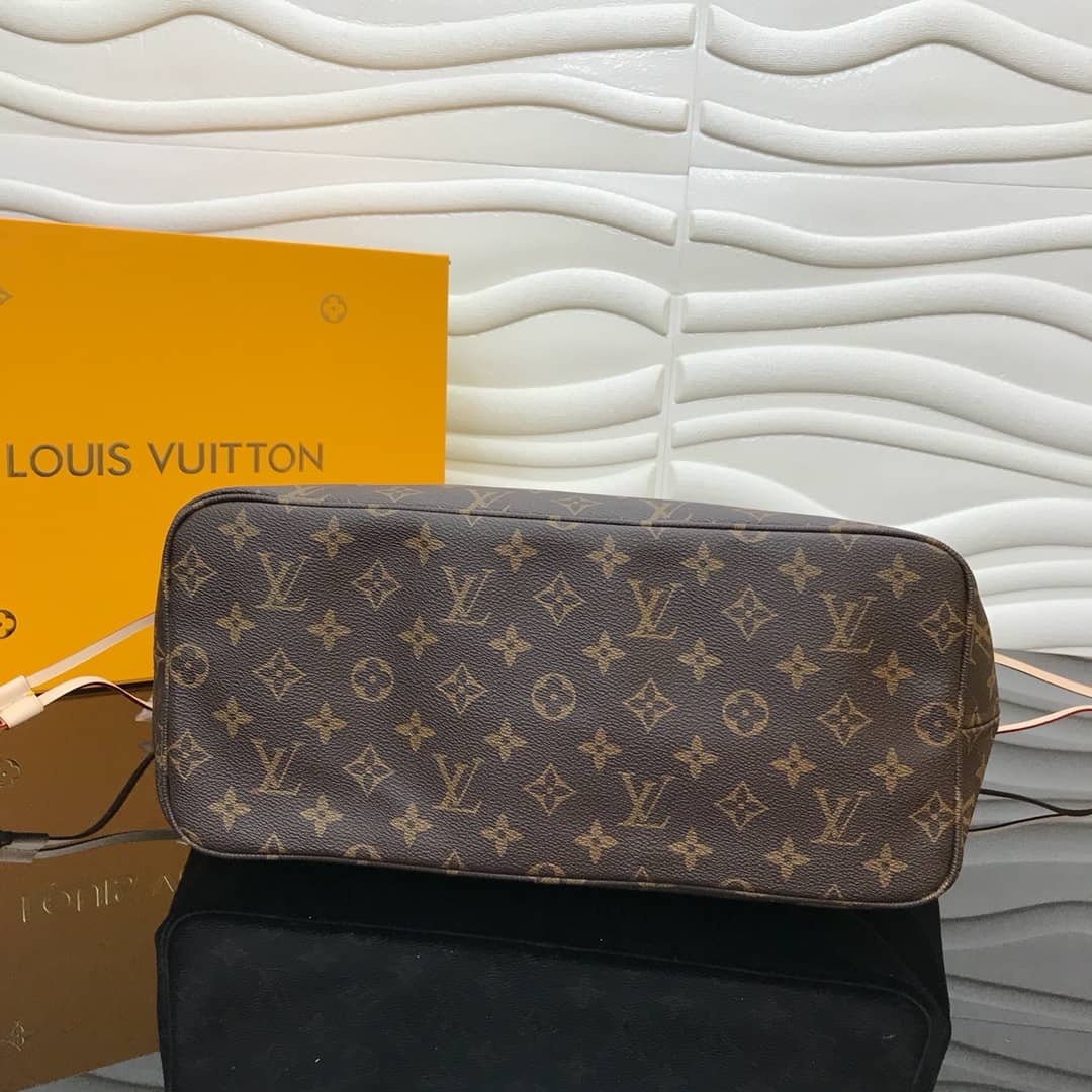 Louis Vuitton Monogram Neverfull MM Bag Replica Pink M40995