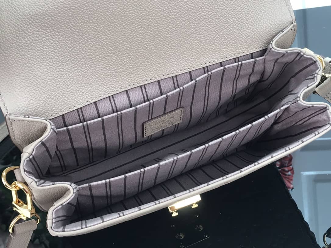 Louis Vuitton Pochette Metis Braided Monogram Empreinte Replica Gray M43942
