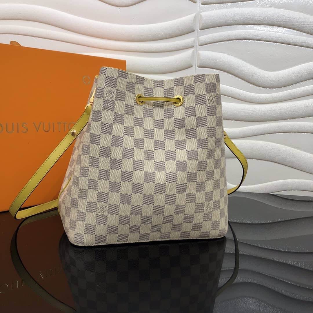 Louis Vuitton Neonoe Replica Bucket Bag Beige Yellow M44020