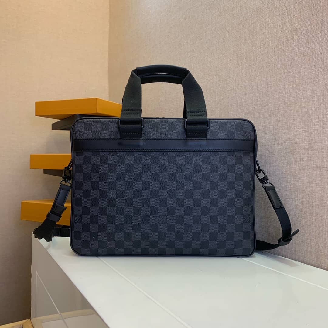 Louis Vuitton Damier Graphite Coated Canvas Utility Business Bag Replica N40278