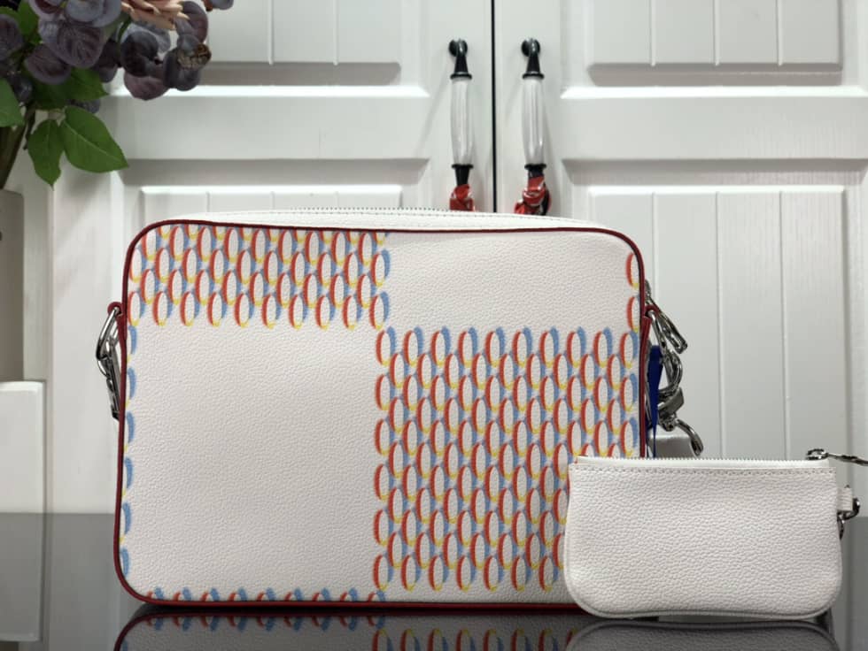 Louis Vuitton Damier Trio Pink M20665 Replica Messenger Bag