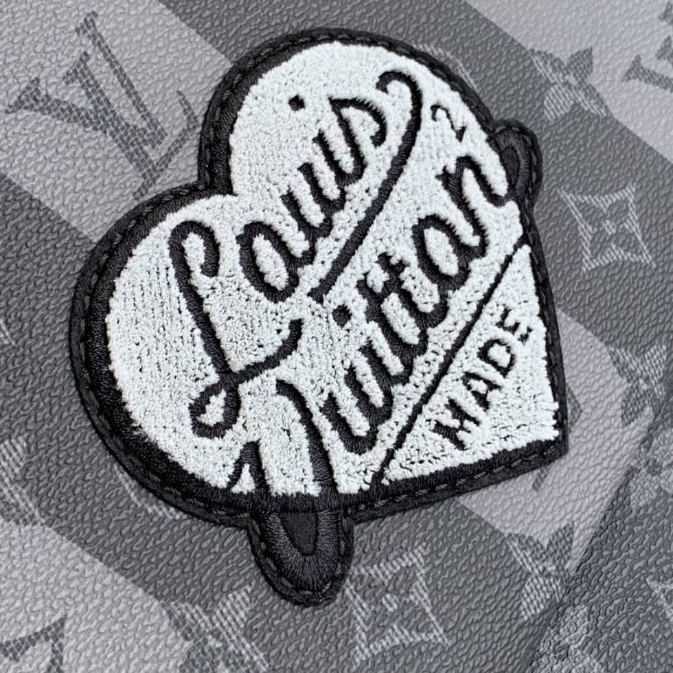 Louis Vuitton x Nigo Trio Monogram Stripes Black M45965 Replica Messenger Bag