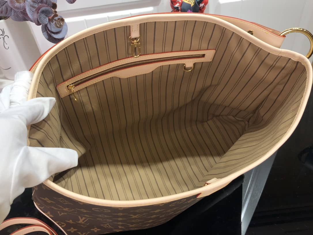 Louis Vuitton Delightful Tote Monogram Shoulder Bag Replica Brown M40353