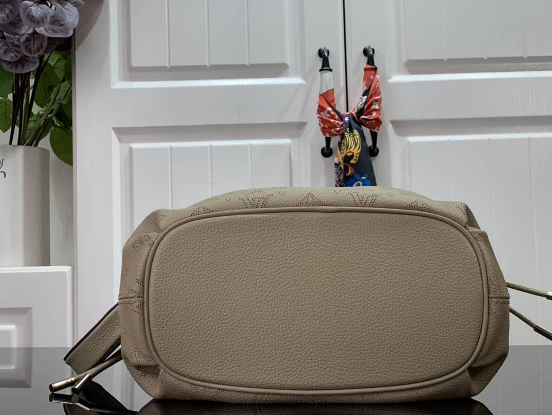 Louis Vuitton Bella Mahina Magnolia Leather Replica Bag M57068 Gray