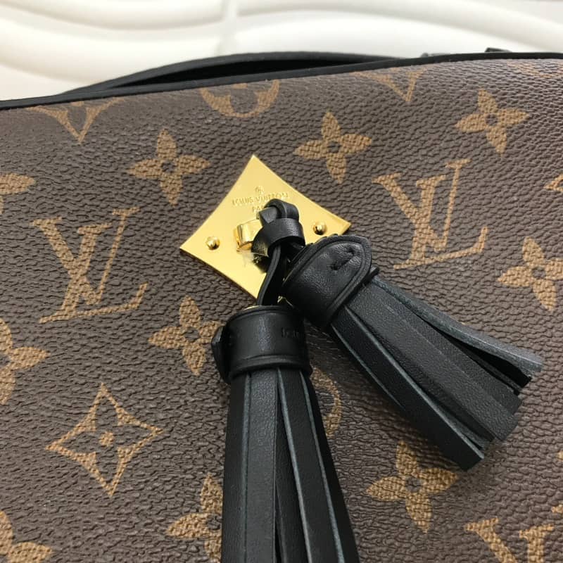 Louis Vuitton Saintonge Monogram Canvas Replica Shoulder Bag Black M43557