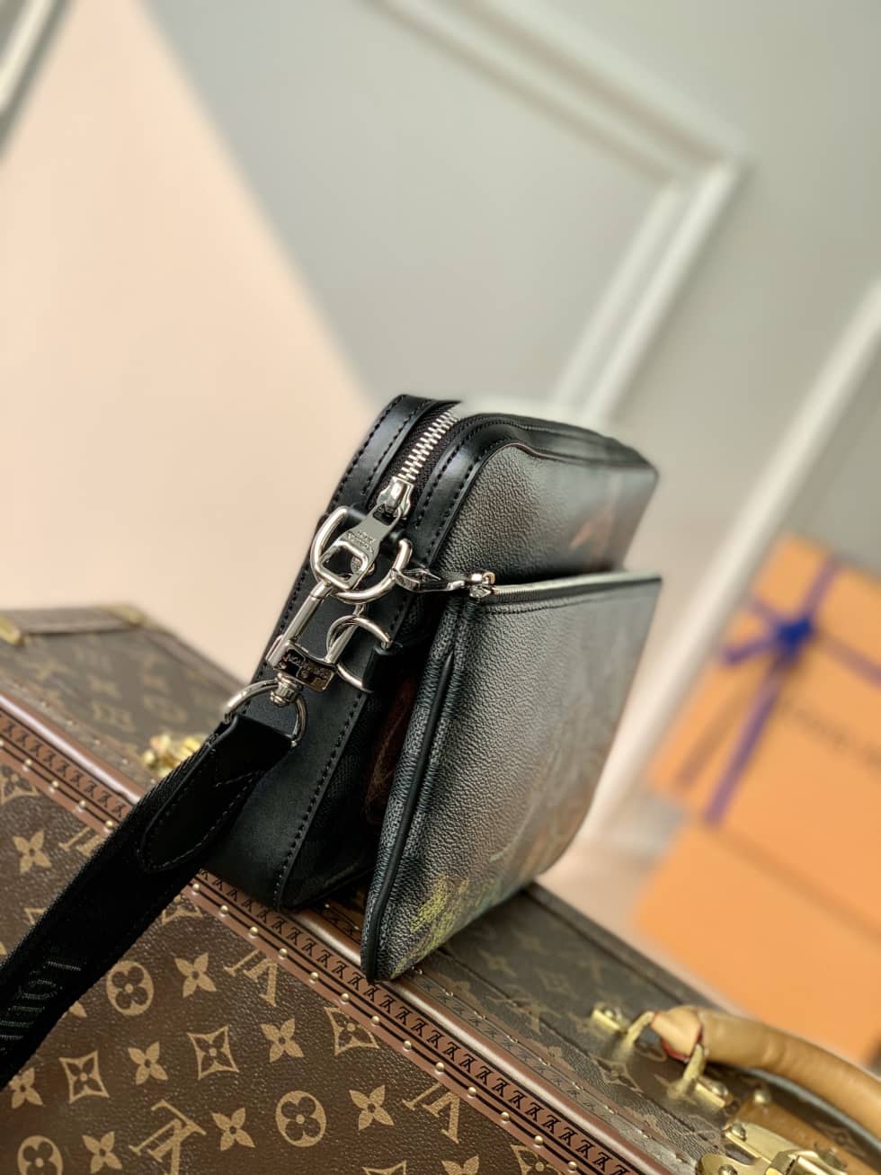 Louis Vuitton Trio Damier Graphite N58040 Replica Messenger Bag