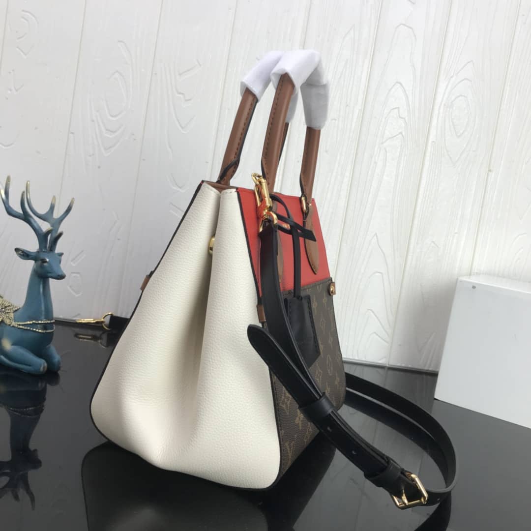 Louis Vuitton Monogram Canvas Fold PM Tote Replica Red M45389