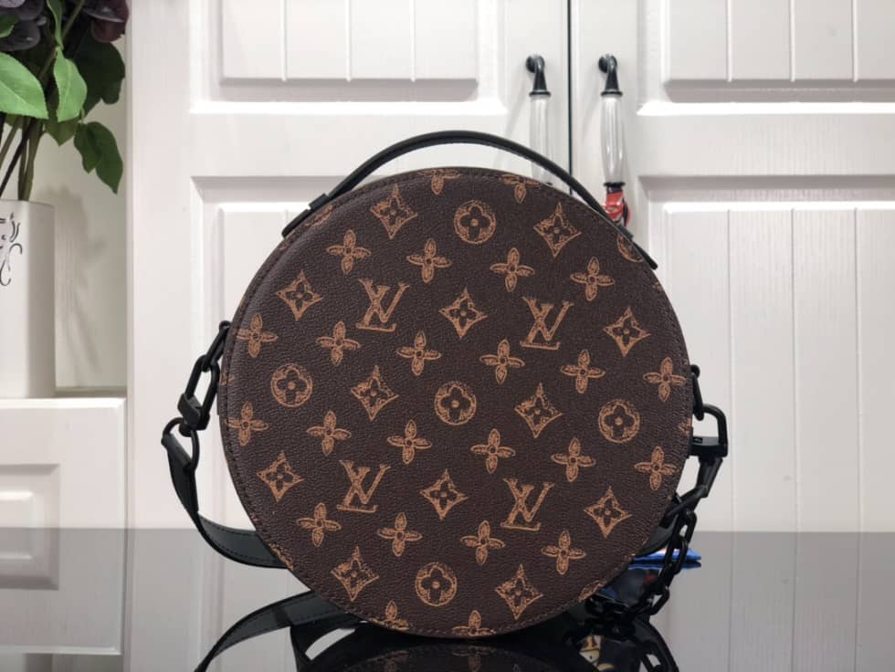 Louis Vuitton Wheel Box Monogram Brown M59706 Replica Crossbody Bag