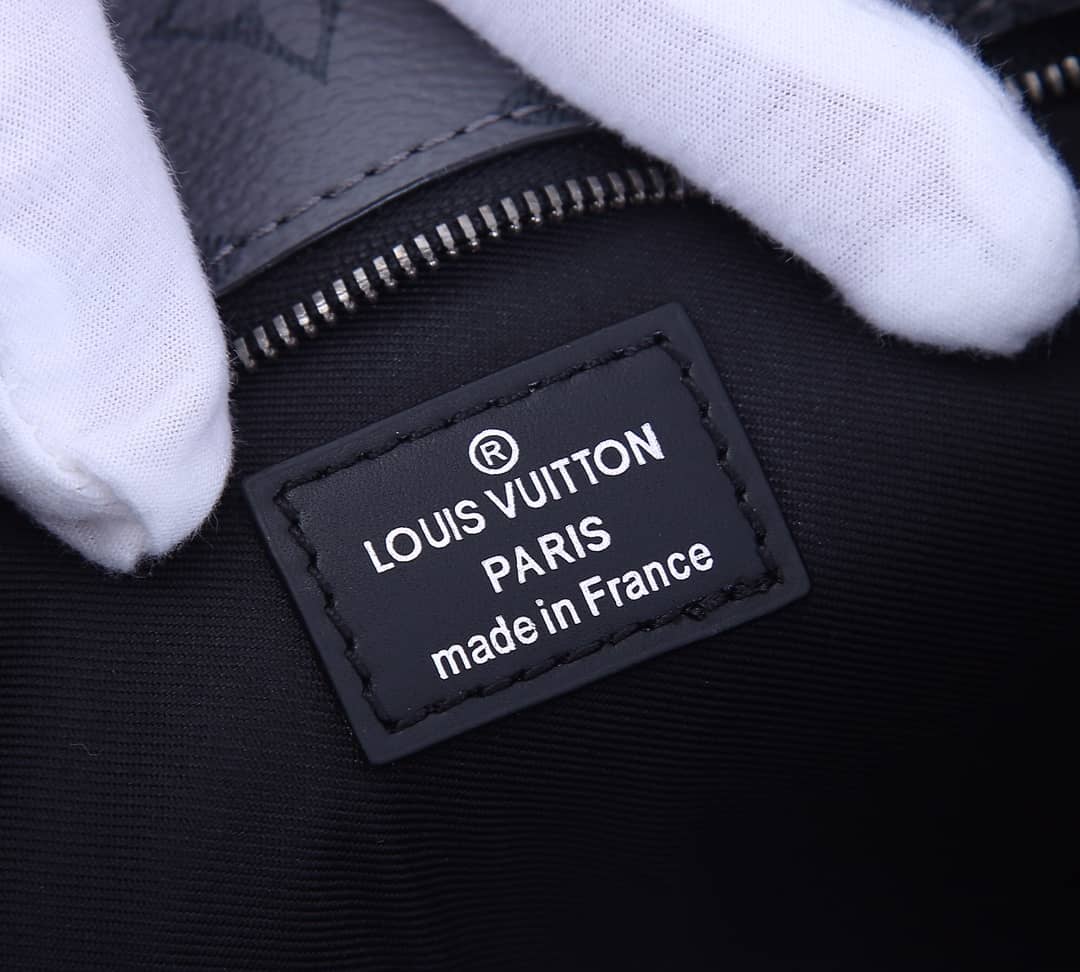 Louis Vuitton Monogram Eclipse Cabas Zippe GM Replica Tote M45379