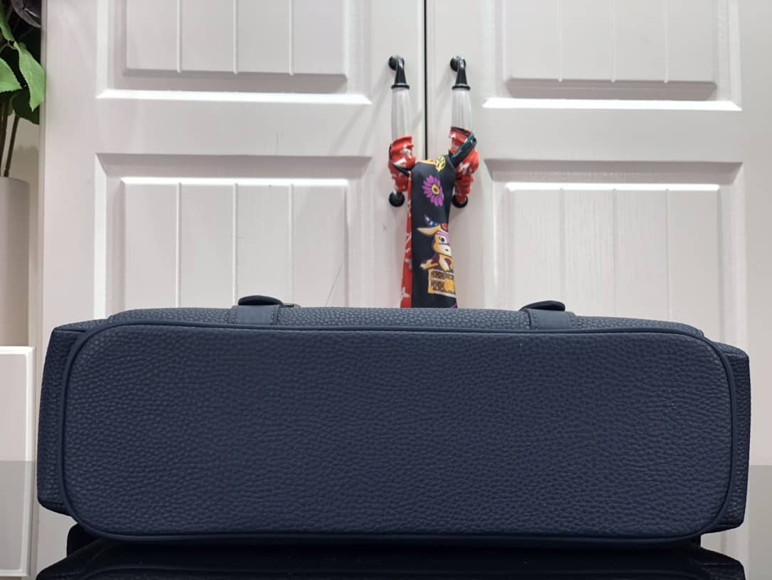 Louis Vuitton Trunk Taurillon Leather Messenger Bag Replica Blue M58494