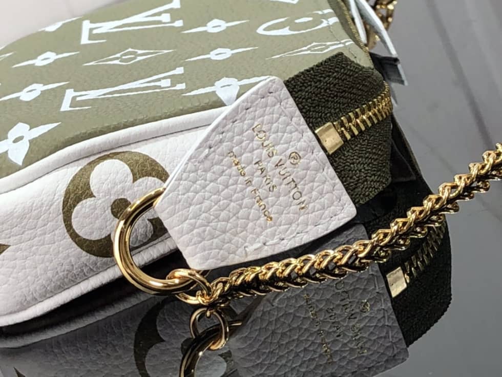 Louis Vuitton Monogram Empreinte Leather Mini Pochette Accessoires M81284 Replica