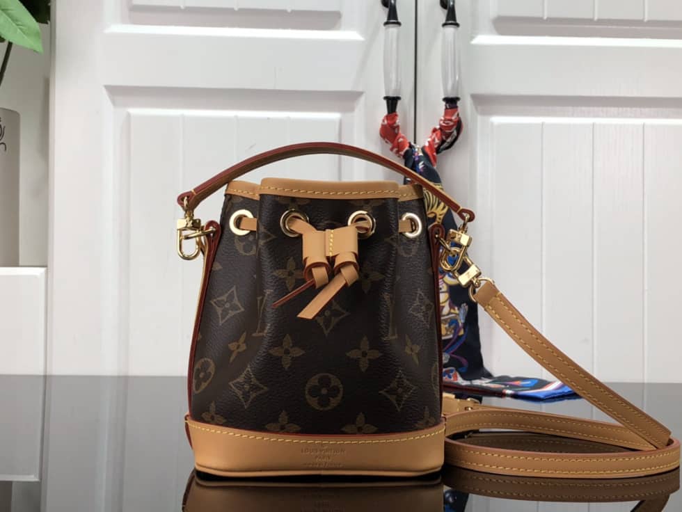 Louis Vuitton Nano Noe Monogram Bag M81266 Replica Bucket Bag