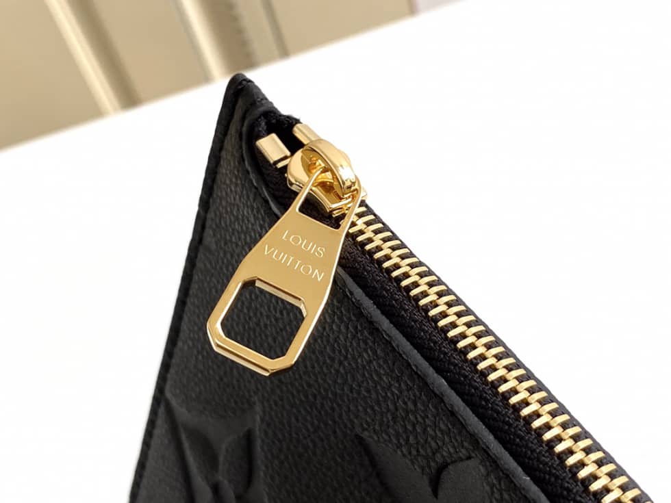 Louis Vuitton Monogram Empreinte Neverfull MM Black M45686 Replica Tote