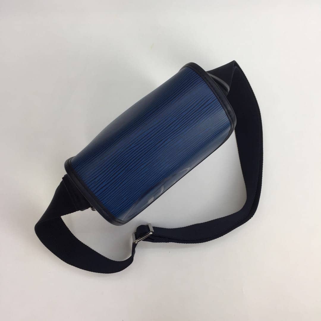 Louis Vuitton EPI Downtown BB Messenger Bag Replica Blue M53497