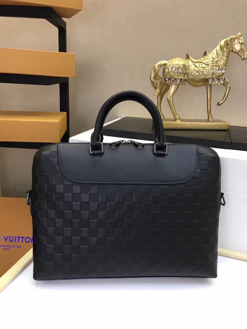 Louis Vuitton Damier Infini Porto Documents NM Bag Replica N48261