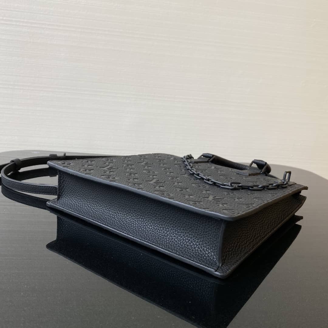 Louis Vuitton Sac Plat Messenger Bag Replica Black M55891