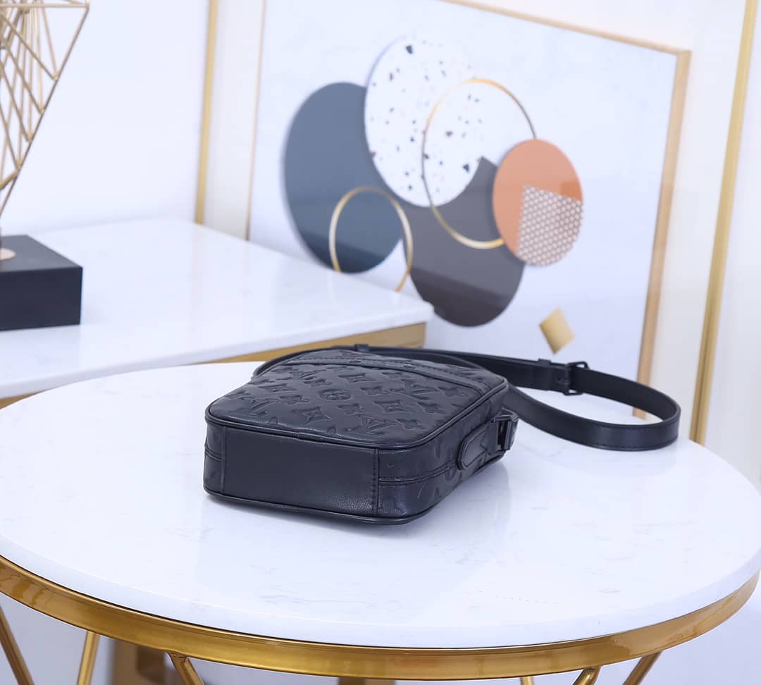 Louis Vuitton Danube Slim Monogram Shadow Crossbody Bag Replica M44972
