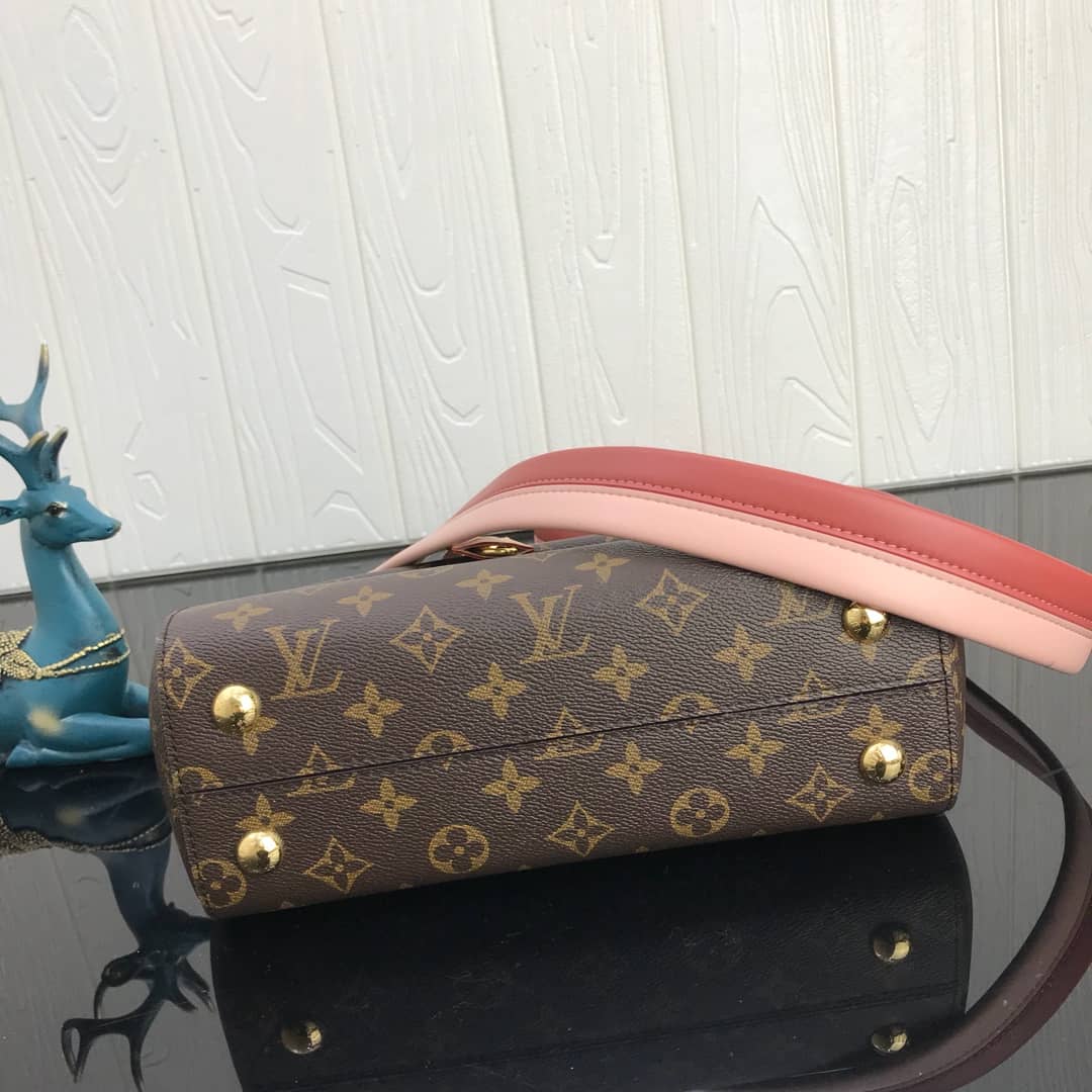 Louis Vuitton Cluny BB Monogram Canvas Shoulder Bag Replica Pink M42738