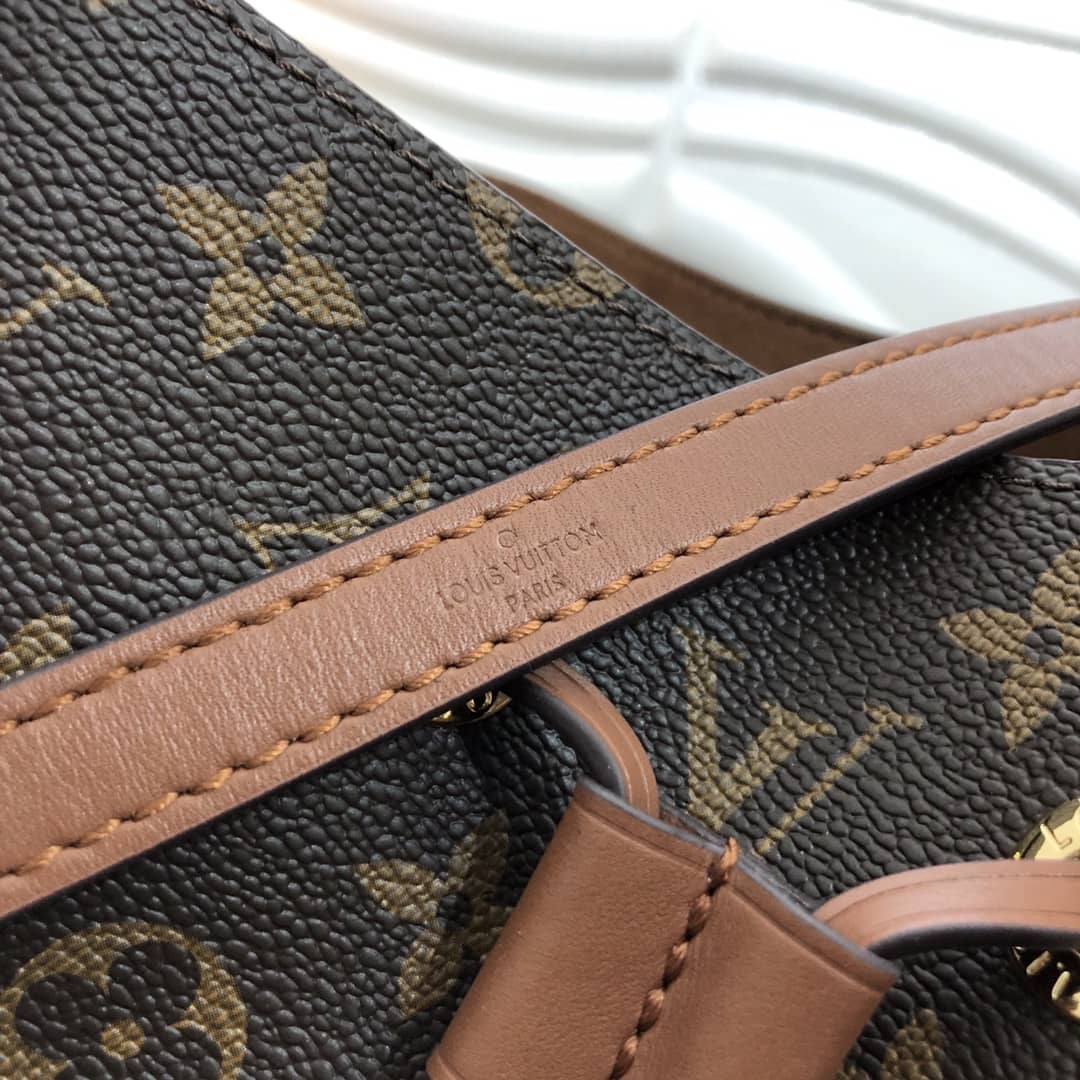 Louis Vuitton Neonoe Replica Bucket Bag Brown M44020