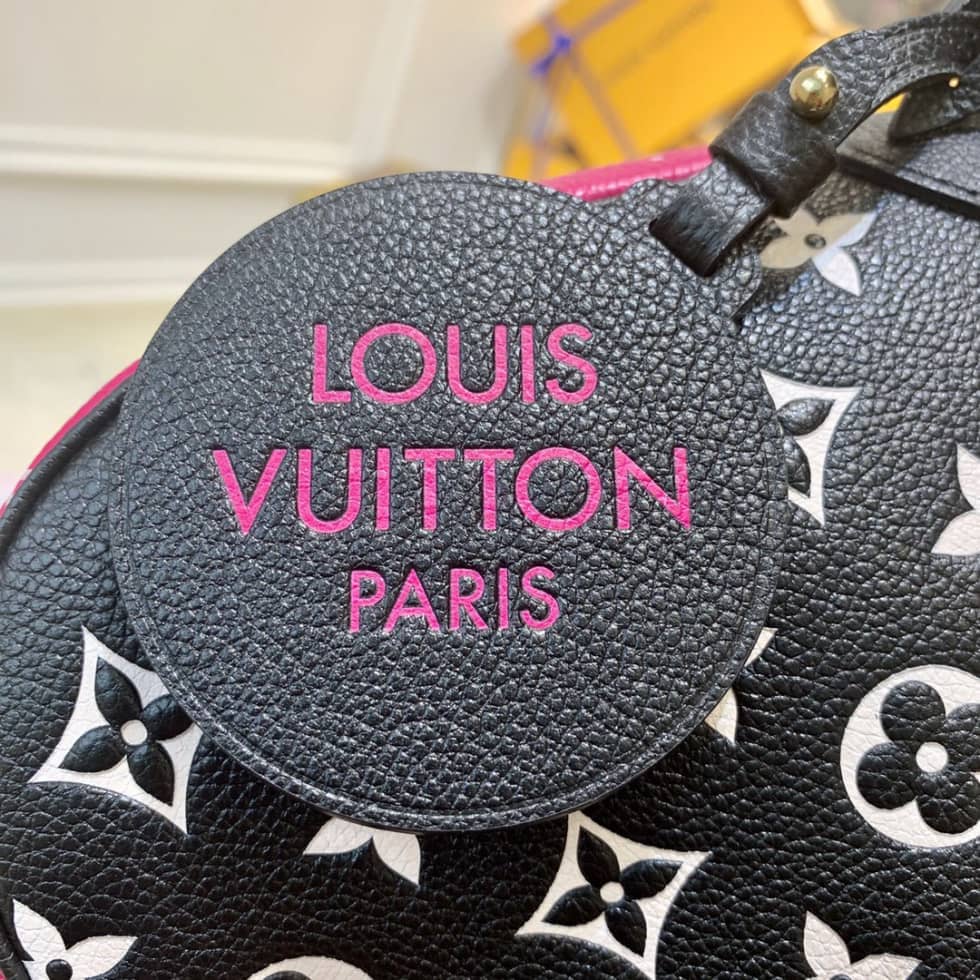 Louis Vuitton Bagatelle BB Monogram Empreinte Black White M46091 Replica Hobo
