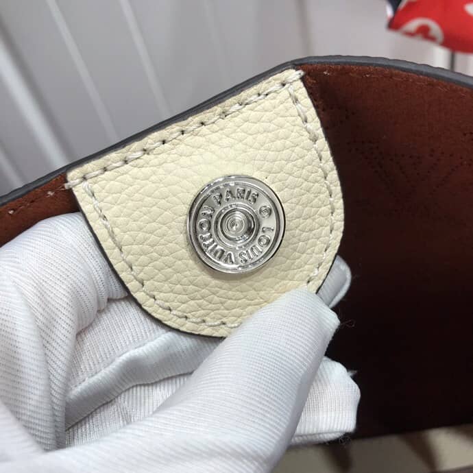 Louis Vuitton Mahina Hina PM Leather Tote Replica Beige M54353