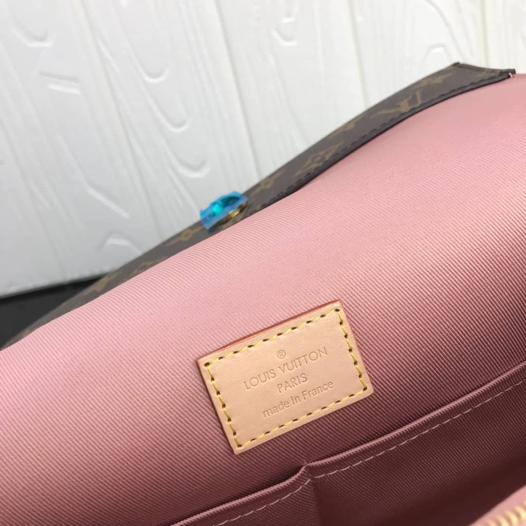 Louis Vuitton Cluny BB Monogram Canvas Shoulder Bag Replica Pink M42738