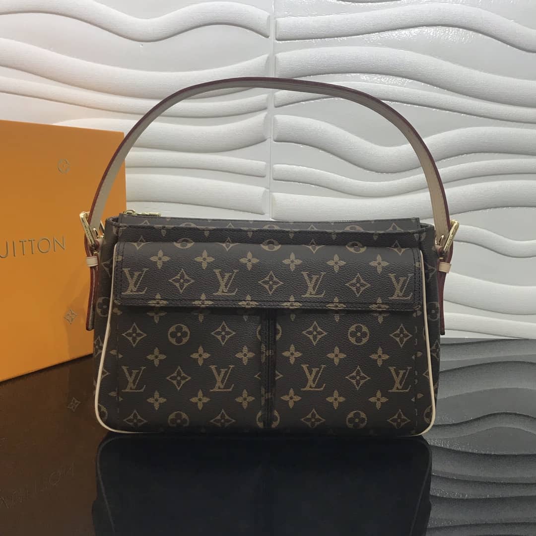 Louis Vuitton Vintage Bibashite MM Monogram Canva Bag Replica M51160