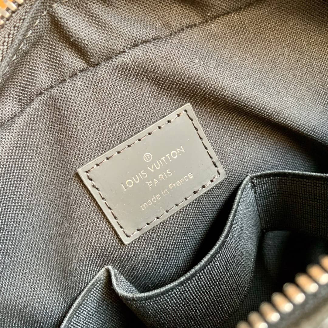 Louis Vuitton GM Monogram Eclipse Toiletry Bag Replica M43383